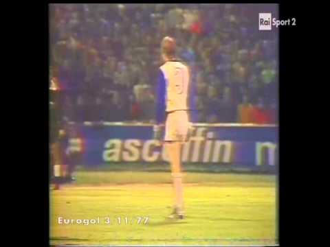 1977 (November 2) Carl Zeiss Jena (East Germany) 1-RWD Molenbeek (Belgium) 1 (UEFA Cup).wmv
