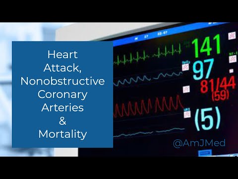 Mortality in Myocardial Infarction & Nonobstructive Coronary Arteries