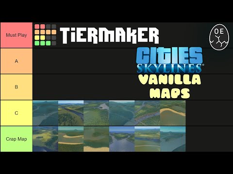 Which Are The Best Vanilla Maps In Cities Skylines & Why?