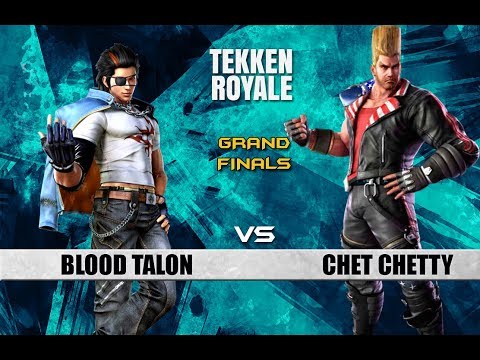T7 - Blood Talon (Hwoarang) vs Chet Chetty (Paul) GRAND FINALS - Tekken Royale 11/05/17