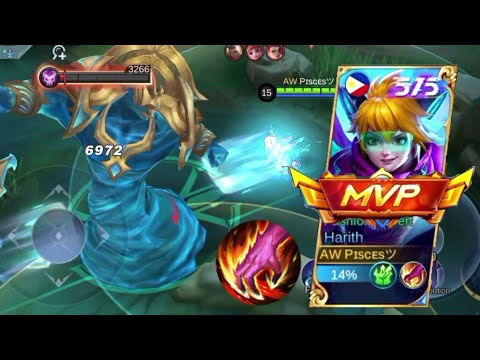 HARITH CORE BACK TO META? | MLBB | PISCES OFFICIAL