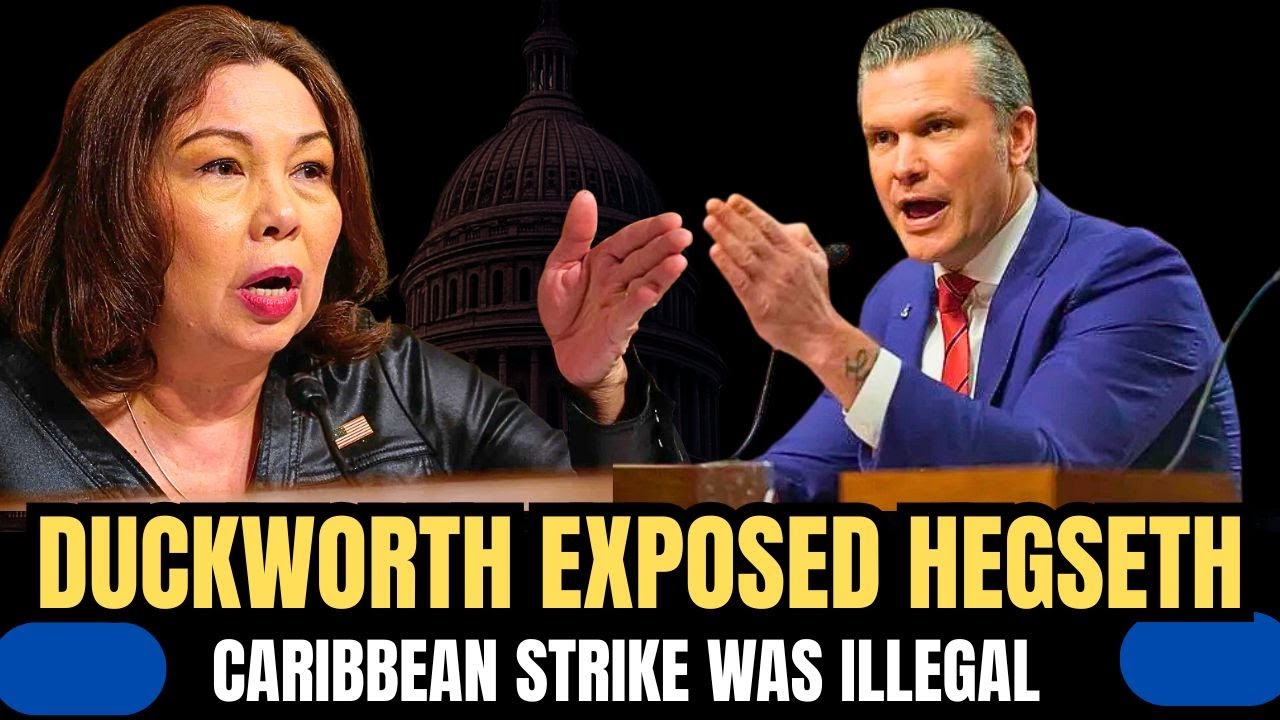 Duckworth Accuses Hegseth of Violating Laws of War
