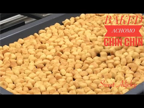 YOU WILL LOVE THIS BAKED ACHOMO | BAKED CHIN CHIN I BAKED ATCHONMON