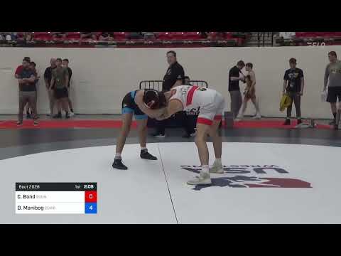 70 Kg Rnd Of 64 - Cody Bond, Boone RTC Vs Daniel Manibog, Cowboy RTC Ead8