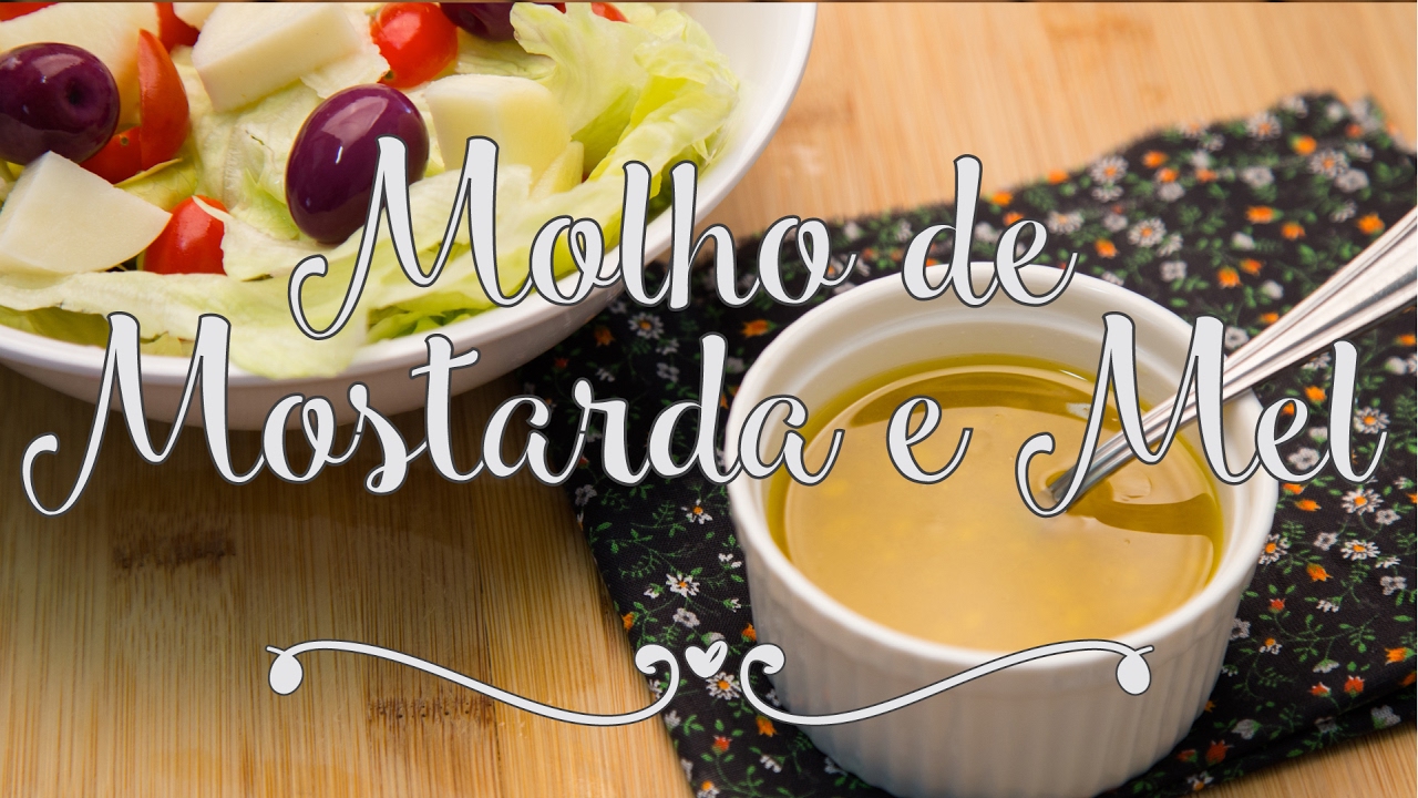 Watch Now Molho de Mostarda e Mel para Salada, Receita - Pimenta e Sal #18 Molho de Mostarda e Mel para Salada, Receita - Pimenta e Sal #18