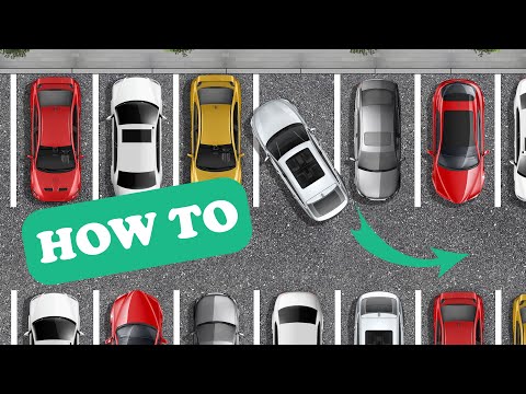 How to GET OUT of a TIGHT Parking Space. How to EXIT parking lot.