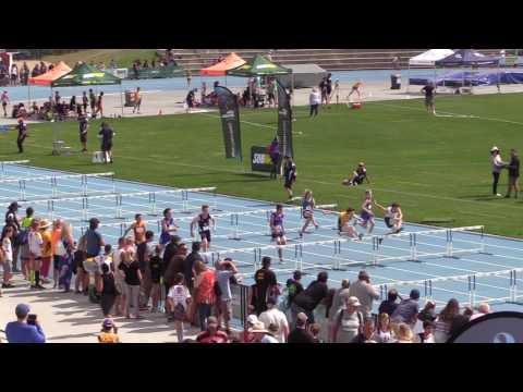 2017 STATE TRACK & FIELD CHAMPIONSHIPS: BOYS U13 80M HURDLES FINAL // LAVicTV