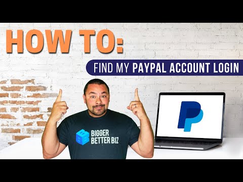 Part of a video titled How To Find My PayPal Account Login [2022 Tutorial] - YouTube