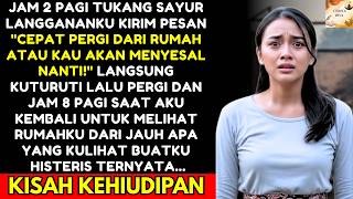 Download lagu SUAMI PAMIT DINAS, TUKANG SAYUR KIRIM PESAN DARURAT: TERNYATA RUMAHKU DIBAKAR DEMI ASURANSI! mp3