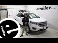 Etrailer Mount Kuat Grip Ski And Snowboard Carrier On A 2015 Ford Edge