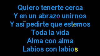 Jon Secada   Alma con alma KARAOKE