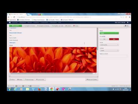 TUTO Créer un site web avec JOOMLA