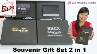 Souvenir Gift Set 2 in 1 Gift Set Promosi