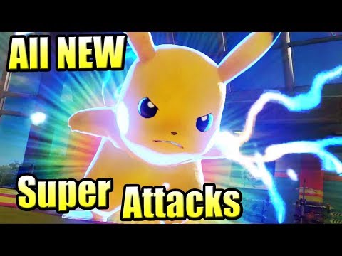 Pokken Tournament DX ALL CHARACTERS BURST SPECIAL ATTACKS + Shadow Mewtwo (Switch)
