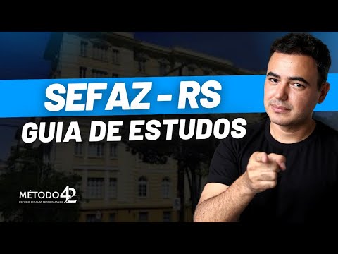 SEFAZ RS - Guia de Estudo para Auditor Fiscal | Prof. Rafael Barbosa