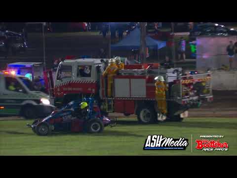 Wingless Sprints: A-Main - Lismore Speedway - 26.12.2020