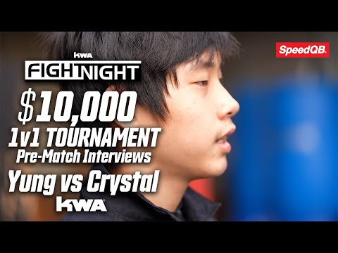 KWA $10K 1v1 Fight Night Pre-Match Interviews - Yung vs Crystal