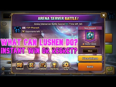How Lushen has changed F2P Arena! Summoners War