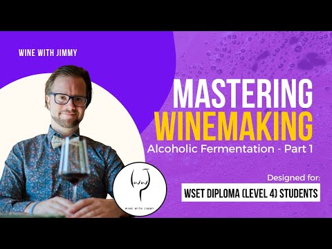 WSET Level 4 (WSET Diploma) Mastering Wine Making Options - Alcoholic Fermentation Part 1 - Yeast