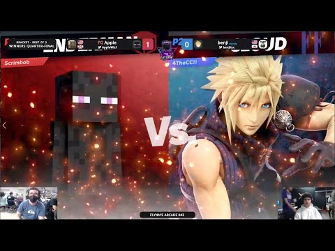 Flynn's Arcade 043 Winners Quarters - Apple (Steve) Vs. benji (Cloud) SSBU ULTIMATE