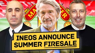 INEOS Open To Sell MAJORITY Of Man United Squad In The Summer?! Latest News