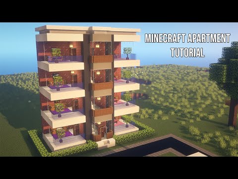 Minecraft Apartment Tutorial build