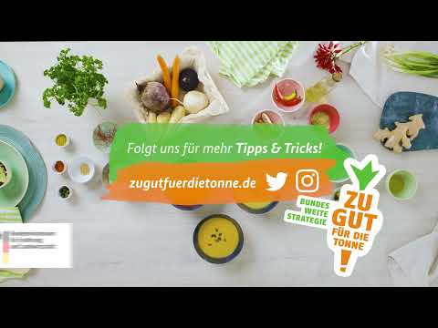 Zu gut für die Tonne! - Tutorial: Wurzelgemüse-Special