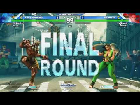SFV: AAG | DIDIMOKOF vs PAULOWEB - CPTO Latin America 2 Winners Finals - CPT 2017