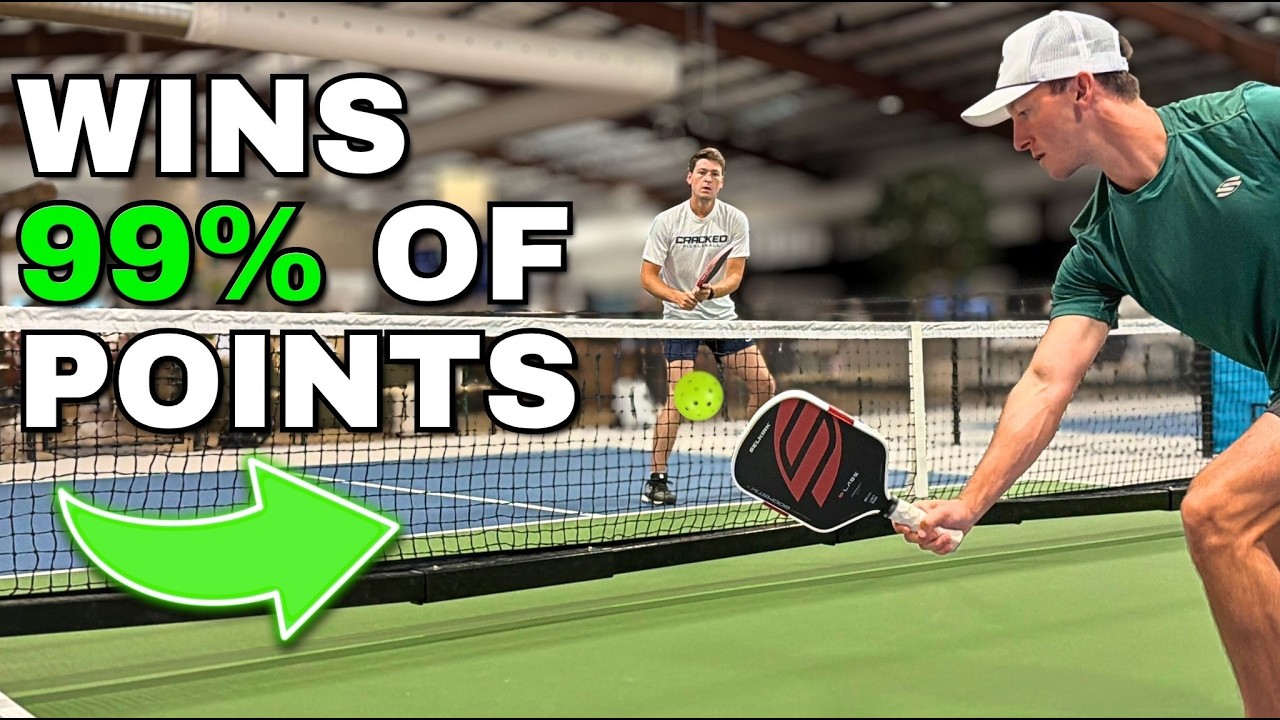 The 4 Pickleball Shots That Decide 95% of Points