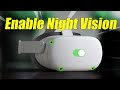 Quest 2 - GET This To Play at Night and Enable Night Vision  anywhere!
