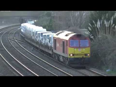 60040 6x52 Van train @ Parson st, Bristol 21-03-15
