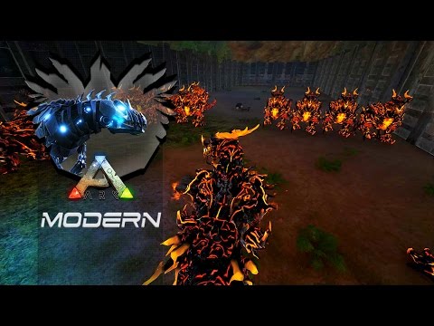 ARK Mods The Center T2EP44 - Nome Dos Inscritos No Exercito E Exercito Raidado!