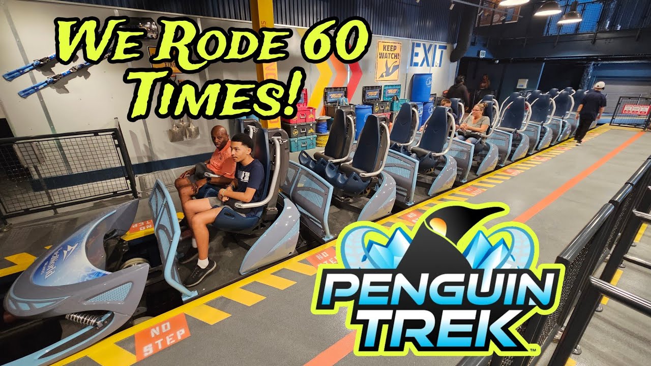 Penguin Trek’s First Passholder Preview Day Tour & POVs Update 7.2.24 WE RODE 60 TIMES IN ONE DAY!!!