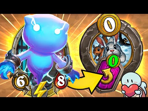 I Had Free Rolls the ENTIRE Game... | Hearthstone Battlegrounds