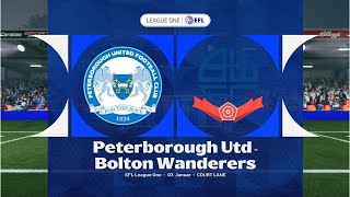 EA Sports FC 26 | Petersborough vs Bolton Wanderers - EFL League One | Gameplay PS5