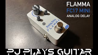 Video thumbnail for Flamma FC17 Mini Analog Delay Demo and Review by Medins Make Music