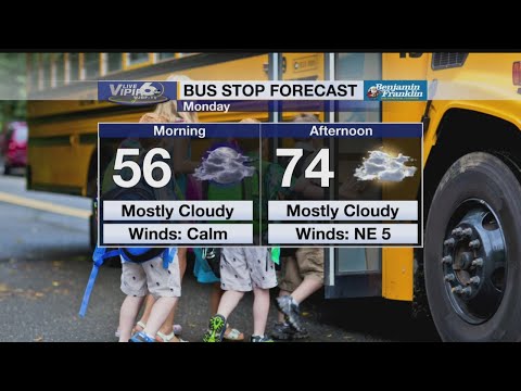 Bus Stop Forecast Monday, March 11, 2019