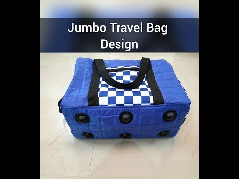 Jumbo travel bag design