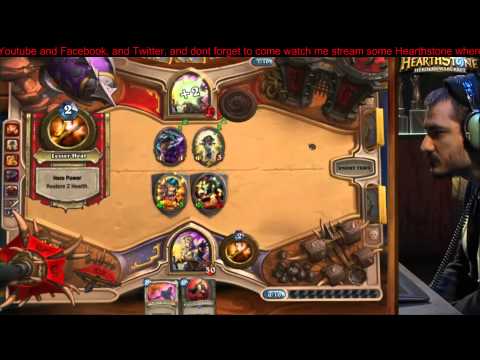 Hearthstone Innkeeper's Invitational - Semi Finals #2 - Reckful vs Kripparrian