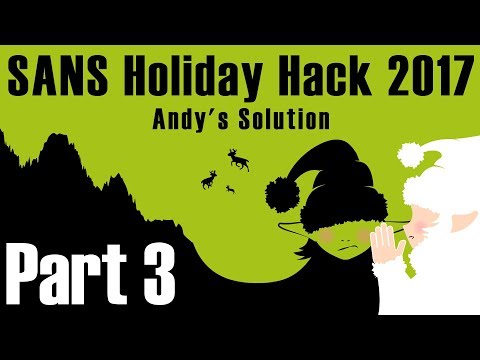 Holiday Hack 2017 - 3/3 - Tasks 5-9