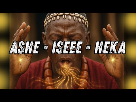The Hidden Science of ÀṢẸ (Ase/Ashe), Ise, & Heka | How Words, Sound, & Vibration Shape Reality