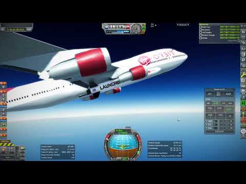 Kerbal Space Program 1.12 with RO - Cosmic Girl and Launcher One