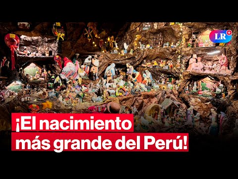 🔴Así se armó el nacimiento más grande del Perú: 340 pesebres y un mes completo de trabajo |#EnVivoLR
