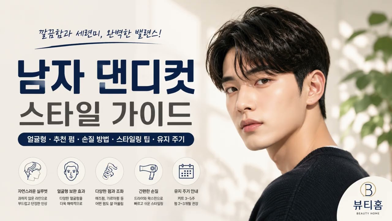 남자 댄디컷 스타일 가이드