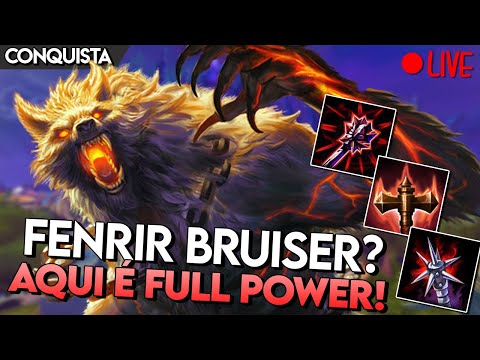 BRUISER? HERE IS FULL POWER! FENRIR JUNGLER - Achievement - Smite Br