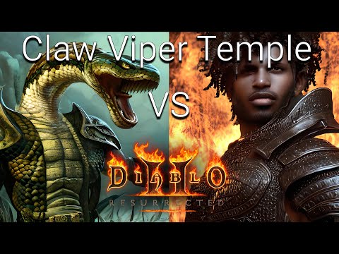 Diablo 2 Resurrected Paladin HC (Part 10) Claw Viper Temple