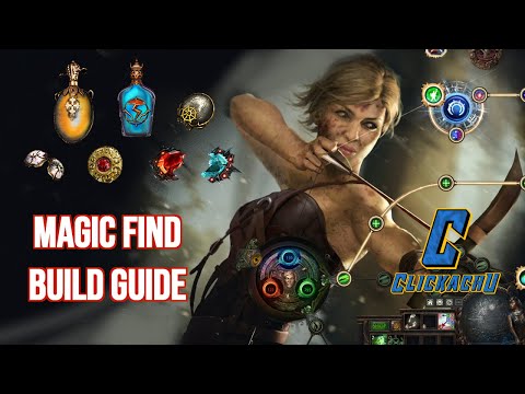 💰 [PoE 3.22 ready] Magic Find Build Guide - Tornado Shot - Deadeye - 100% Phys Conversion - Standard
