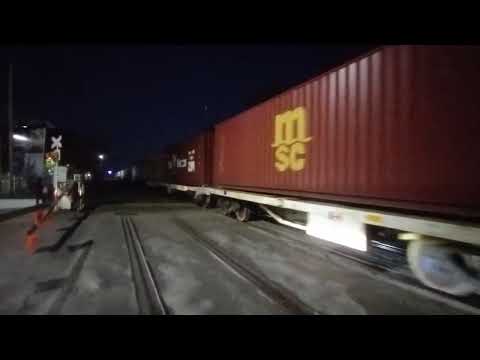 Tren Vacío de NCA saliendo de Villa María rumbo hacia Dalmacio Velez Sarfield 