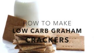 Low Carb Graham Crackers