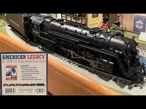 Running my MTH American Legacy Hudson Freight Set & Installing 3V BCR